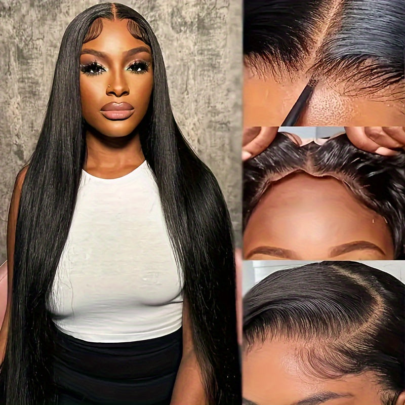 6x4.5 HD Lace Glueless Closure Wig – 250% Density, Pre-Plucked