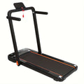 2-in-1 Foldable Under-Desk Treadmill – 300 lb Capacity | Walking Pad & Running Machine | Installation-Free | Black