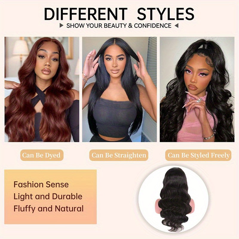 250% Density Body Wave Glueless 13x4 HD Lace Wig