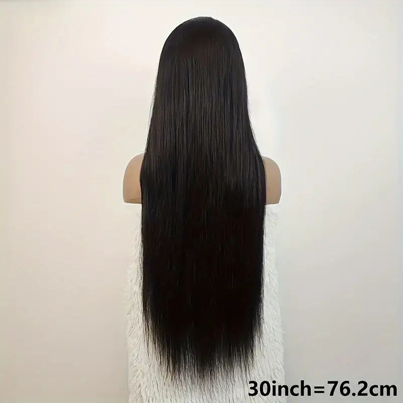 13x6 Straight HD Lace Frontal Human Hair Wig – Glueless
