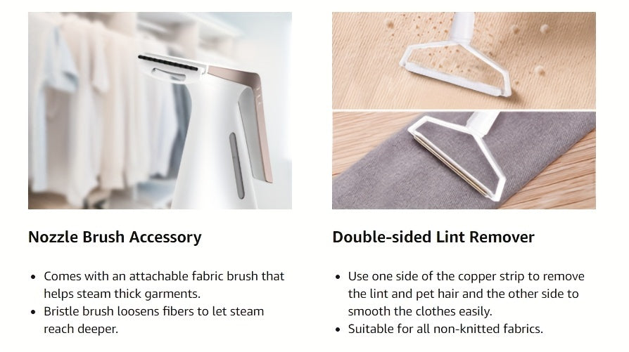 Portable Mini Steam Iron for Trave and Quick Wrinkle Removal