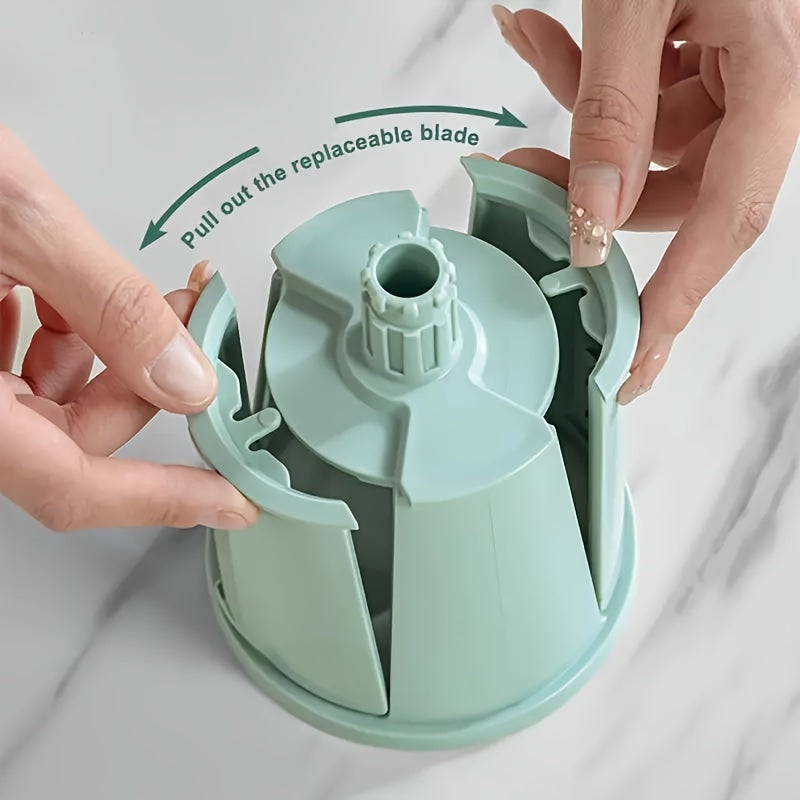 5-in-1 Manual Rotary Cheese Grater & Slicer