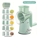 5-in-1 Manual Rotary Cheese Grater & Slicer