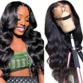TIMOPOL 13x4 HD Lace Front Human Hair Wig – 200% Density, Glueless