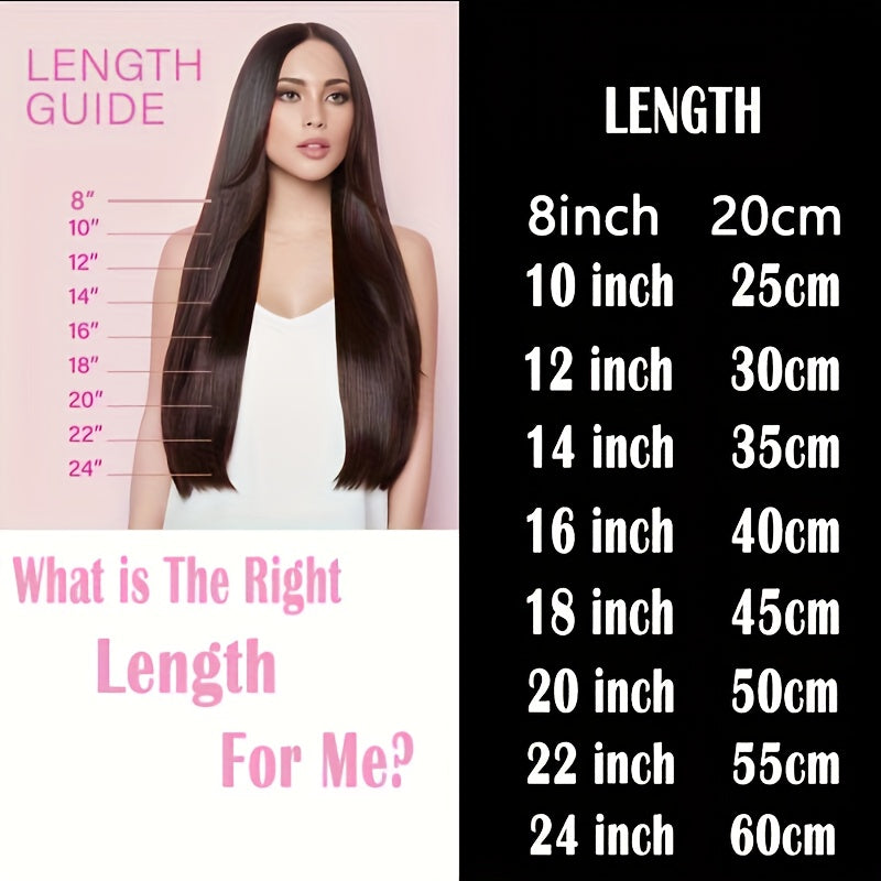 Clip In Hair Extensions Human Hair 8pcs/set Silky Straight Remy Human Hair Highlighted Color Blonde Full Head Hairpiece For Women