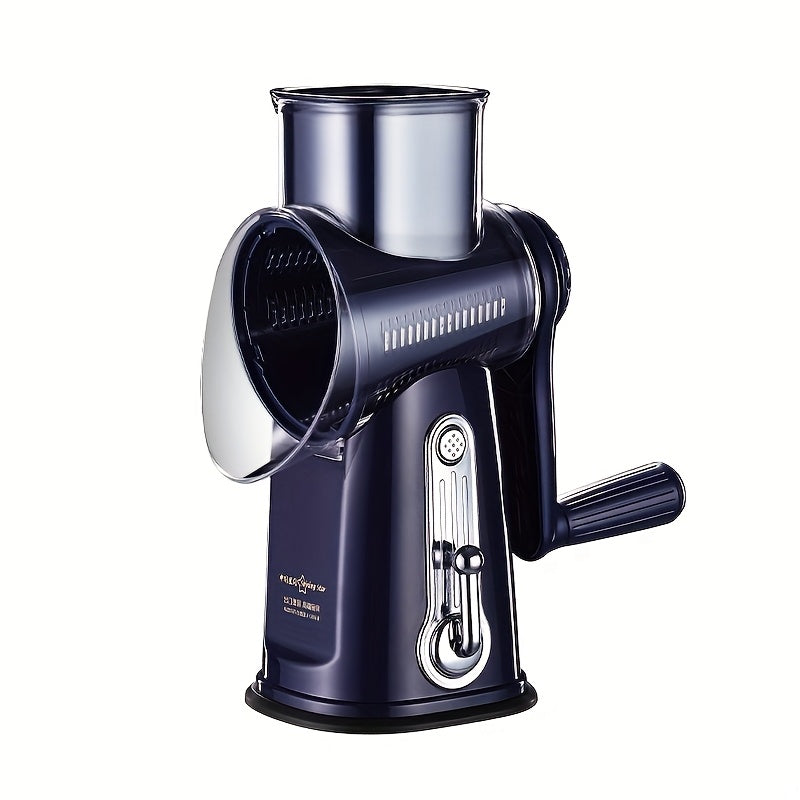 5-Blade Rotary Cheese Grater & Vegetable Slicer