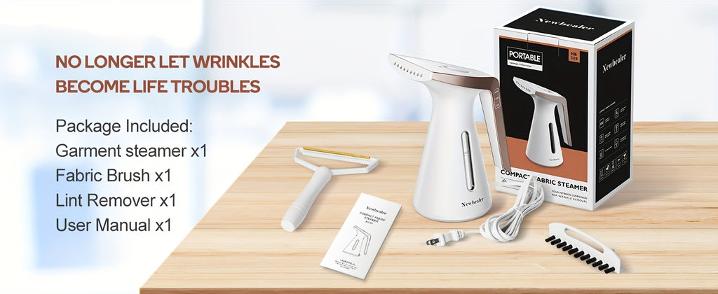 Portable Mini Steam Iron for Trave and Quick Wrinkle Removal