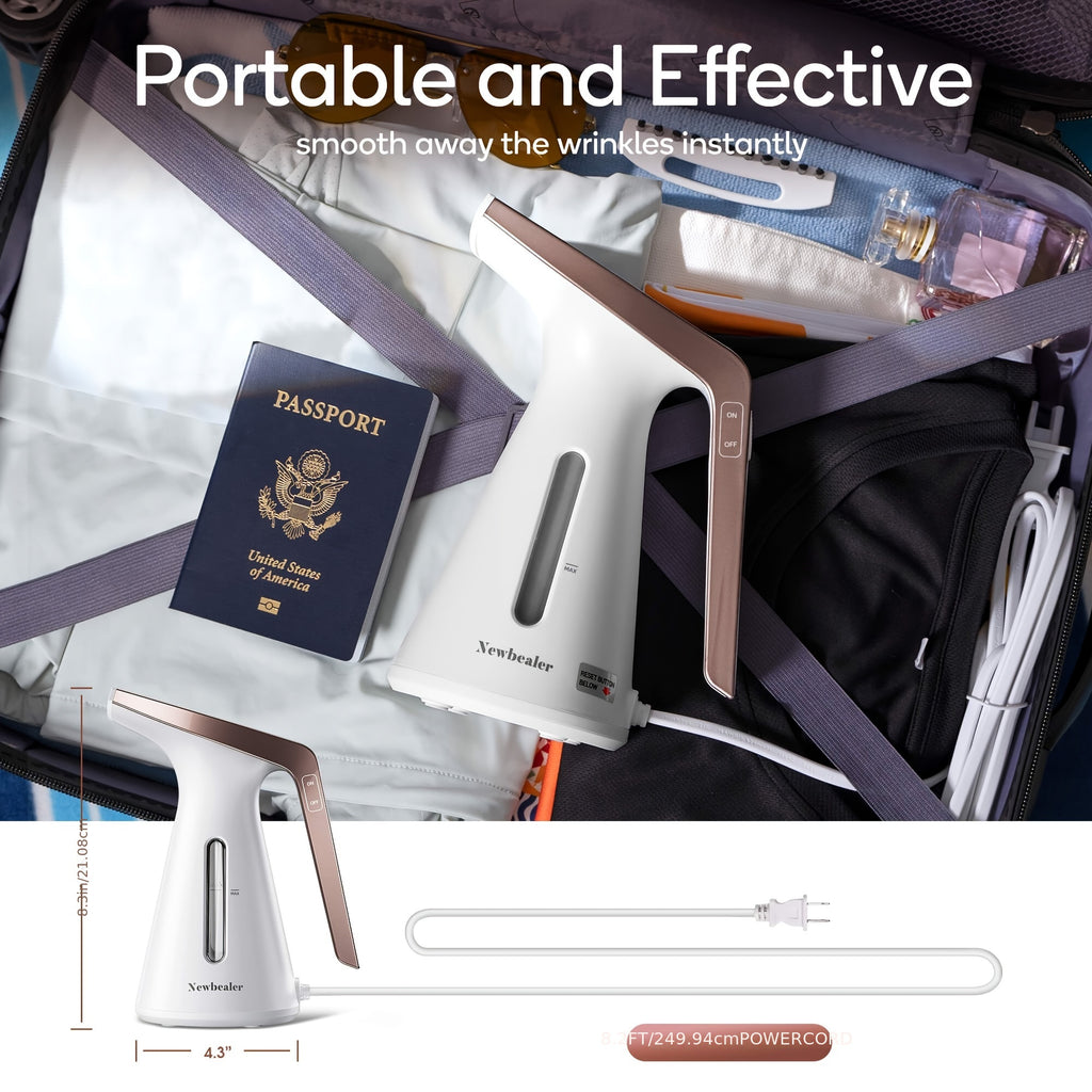 Portable Mini Steam Iron for Trave and Quick Wrinkle Removal