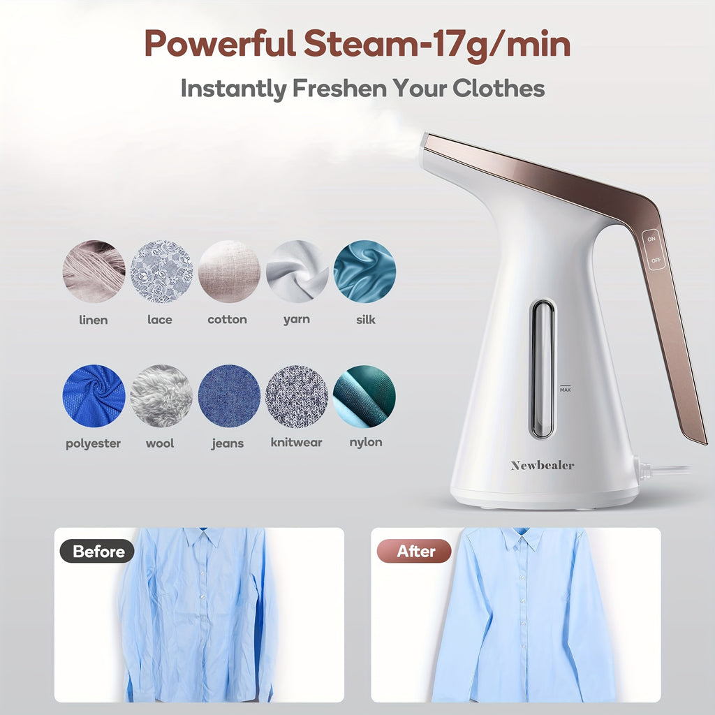 Portable Mini Steam Iron for Trave and Quick Wrinkle Removal
