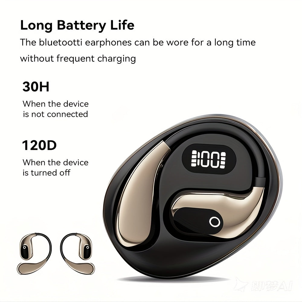 AI Translation Earbuds with Charging Case