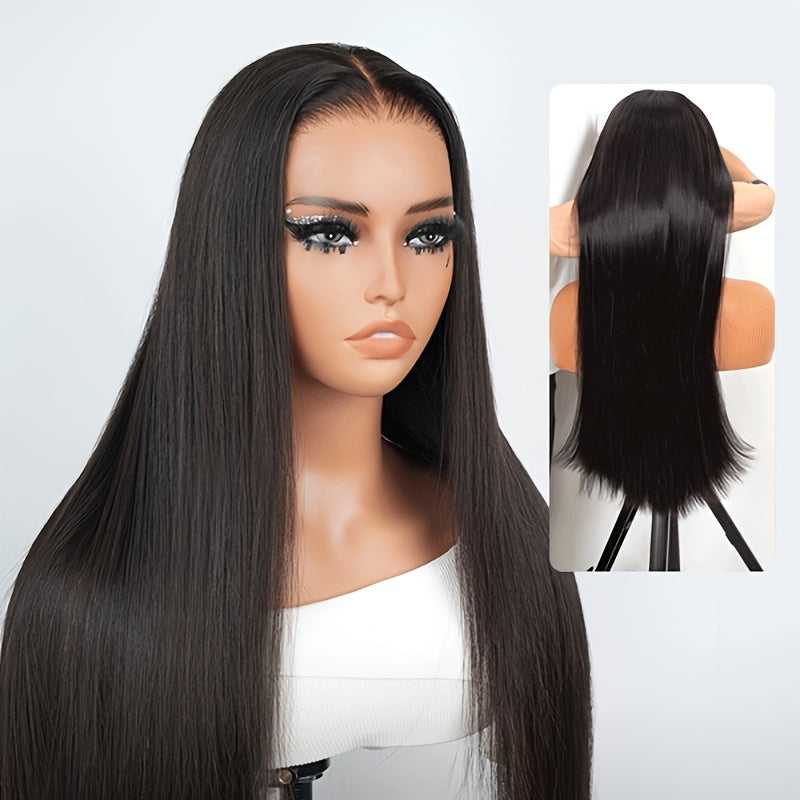 6x4.5 HD Lace Glueless Closure Wig – 250% Density, Pre-Plucked
