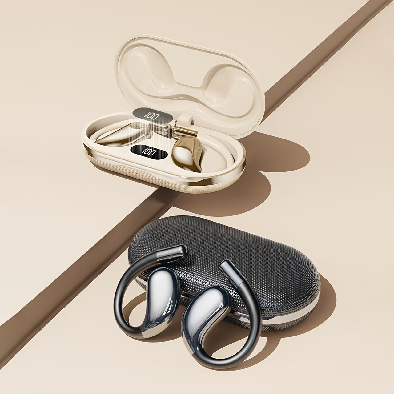 AI Real-Time Translation Earbuds – Wireless
