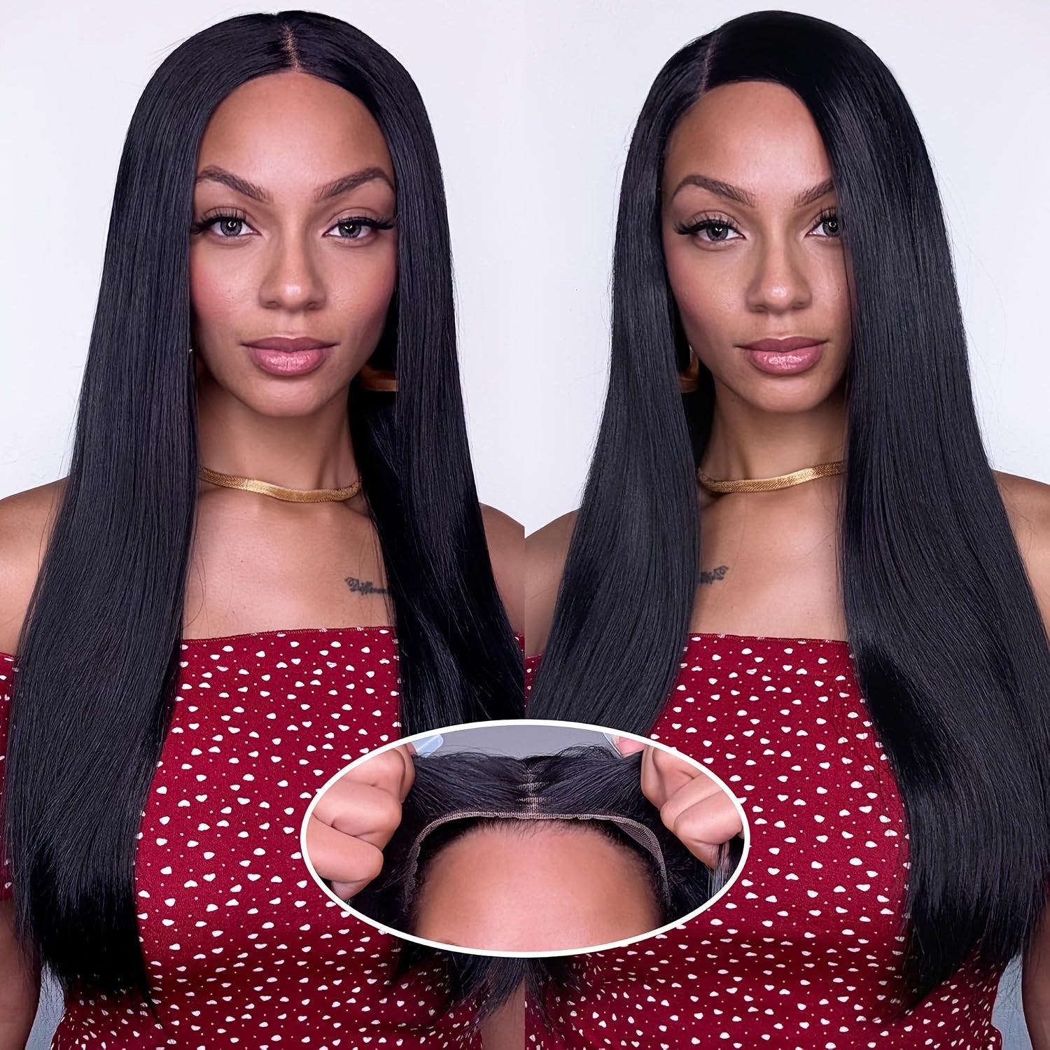 6x4.5 HD Lace Glueless Closure Wig – 250% Density, Pre-Plucked