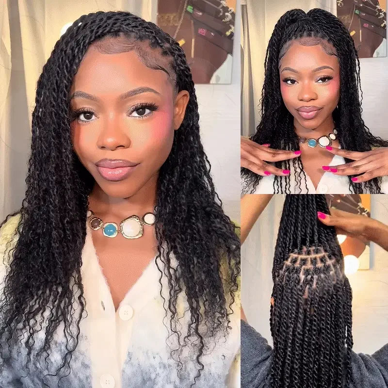QVR Afro Kinky Bulk Human Hair for Braiding & Dreadlocks | 100% Brazilian Remy | 10-22 Inch | 9 Colors | 50g
