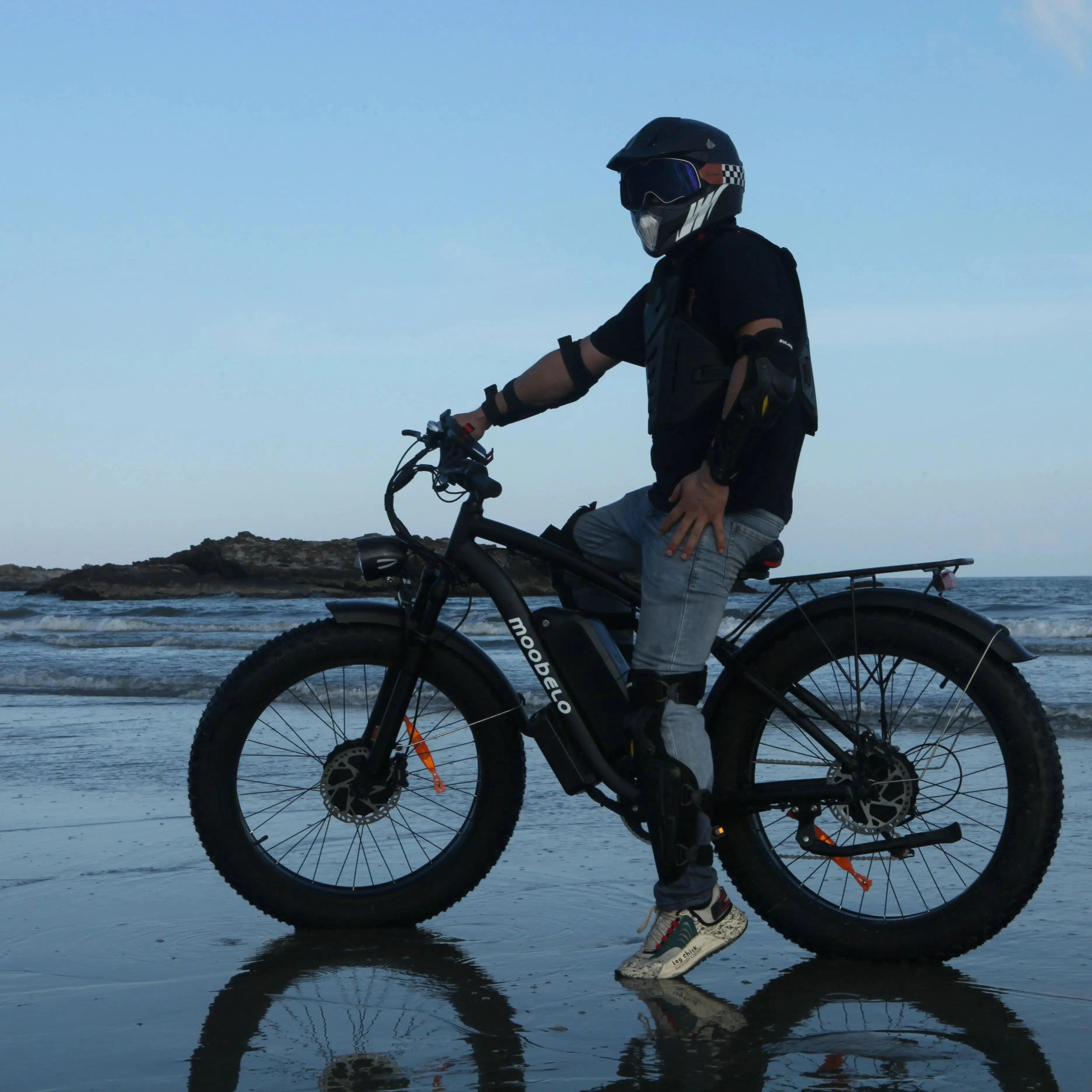 EOEOTWO 26" Fat Tire Electric Bike for Adults, 1000W Motor 1500W Peak, 48V 15Ah Battery, 34 MPH Max Speed, Up to 60 Miles Long Range
