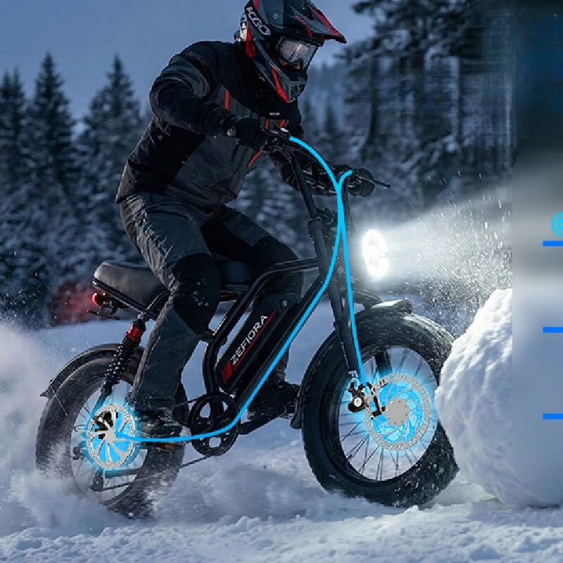 High-Power Electric Bike – Multiple Motor & Battery Options