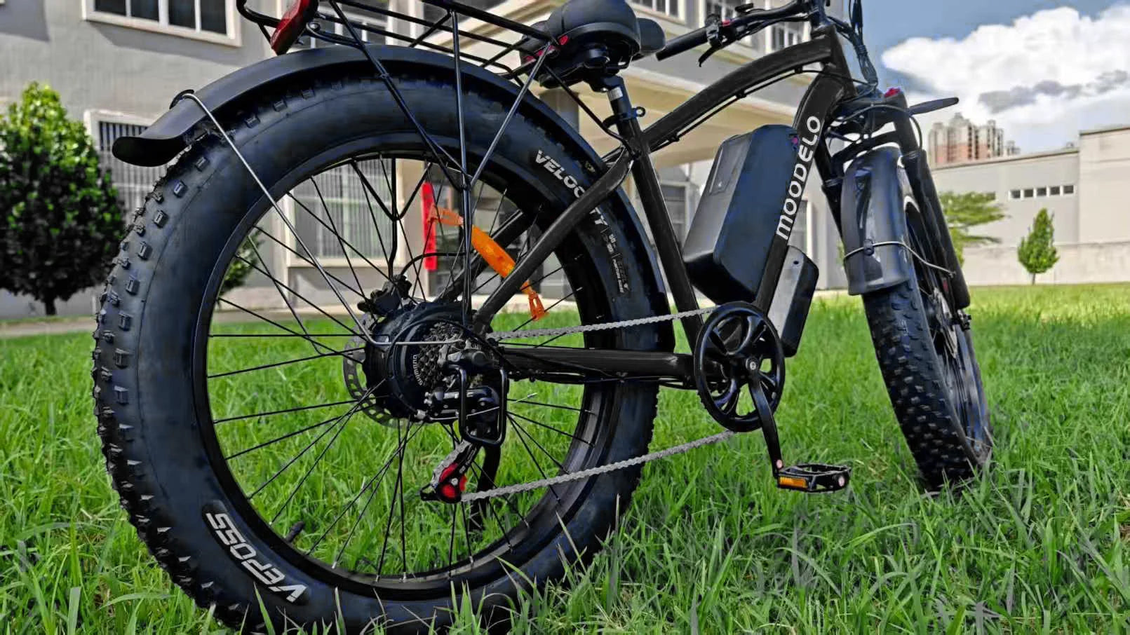 EOEOTWO 26" Fat Tire Electric Bike for Adults, 1000W Motor 1500W Peak, 48V 15Ah Battery, 34 MPH Max Speed, Up to 60 Miles Long Range