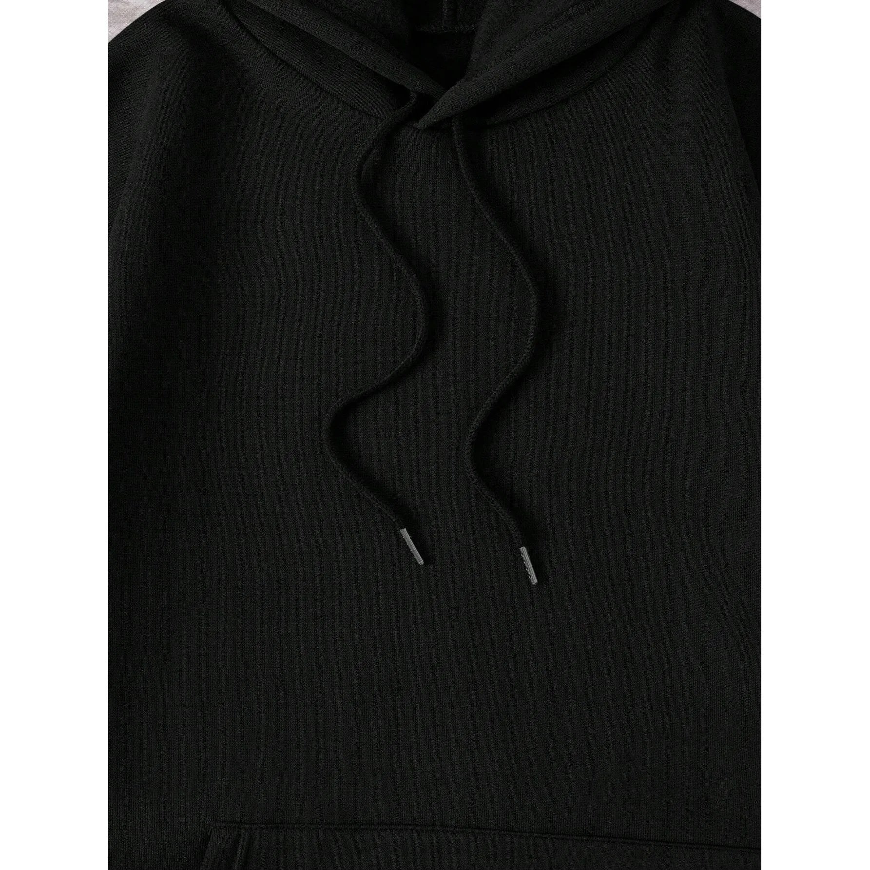 Men's Black Graphic Skull Pullover Hoodie – Fall & Winter Streetwear, Sizes S-3XL