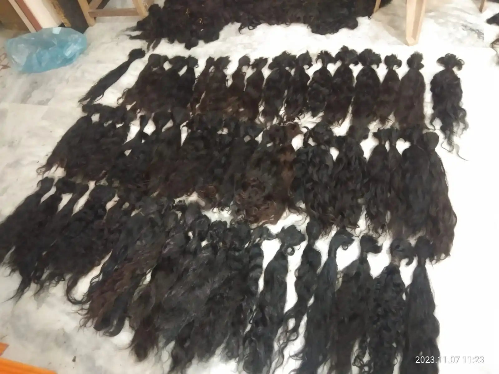 Virgin Human Hair Weft Extensions – Peruvian & Indian Remy Hair