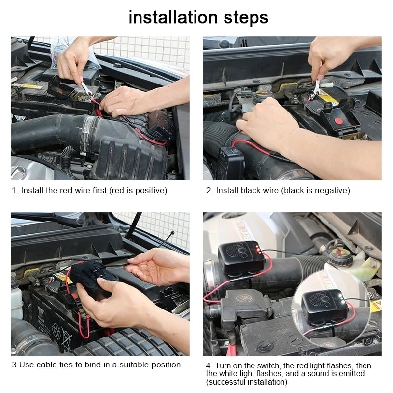RC-532 Ultrasonic Car Mouse & Rodent Repeller – Vibration, Sound & Light