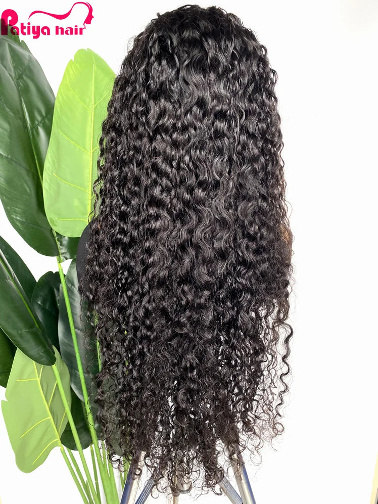 Water Wave Brazilian Human Hair Lace Front Wig