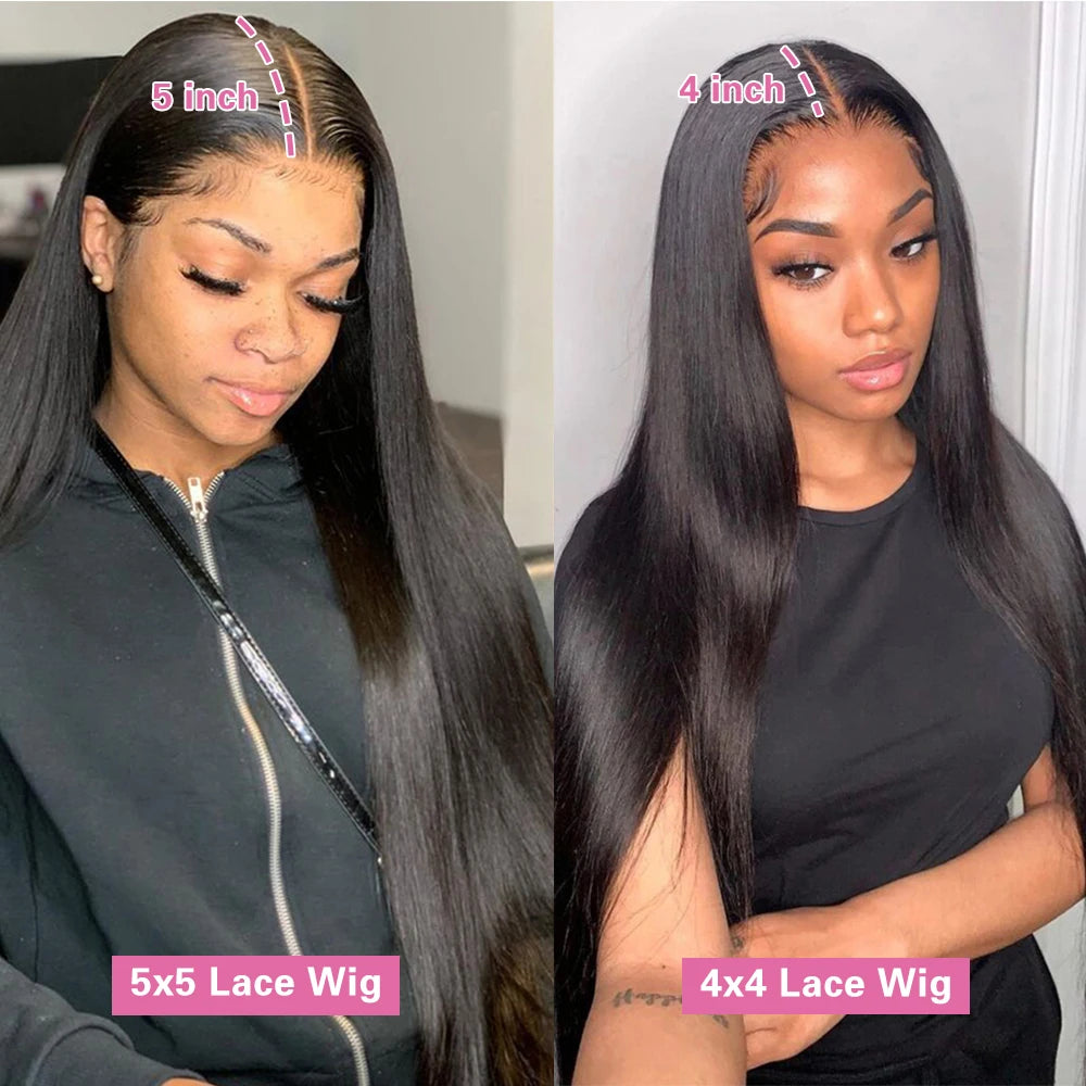 HD Lace Frontal Wig - 13x6/13x4/4x4 Transparent Lace Human Hair Wig