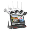 Système de caméra de sécurité NVR sans fil 8 canaux Hiseeu – 3 MP