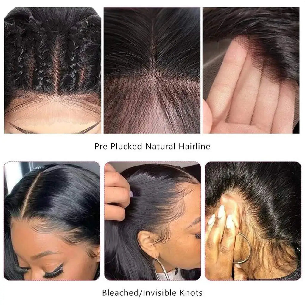 HD Lace Frontal Wig - 13x6/13x4/4x4 Transparent Lace Human Hair Wig