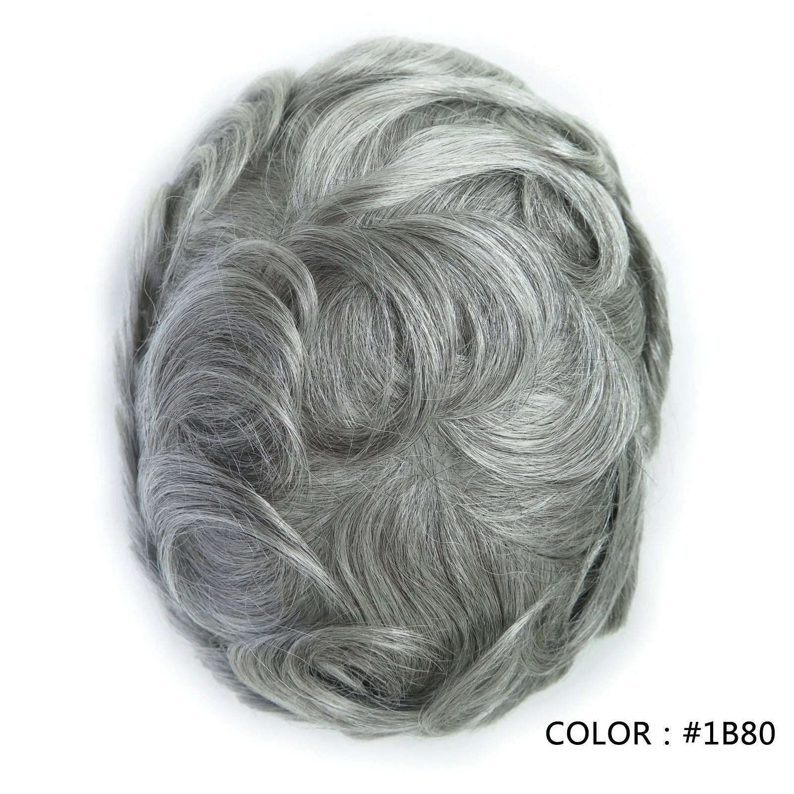 Injected Lace Silk Top Human Hair Toupee – 8 Inch