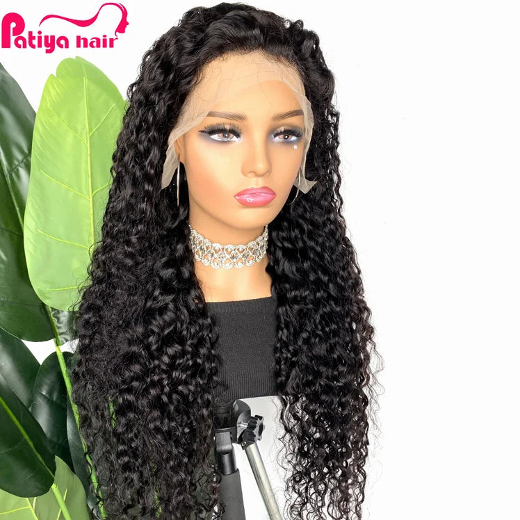 Water Wave Brazilian Human Hair Lace Front Wig