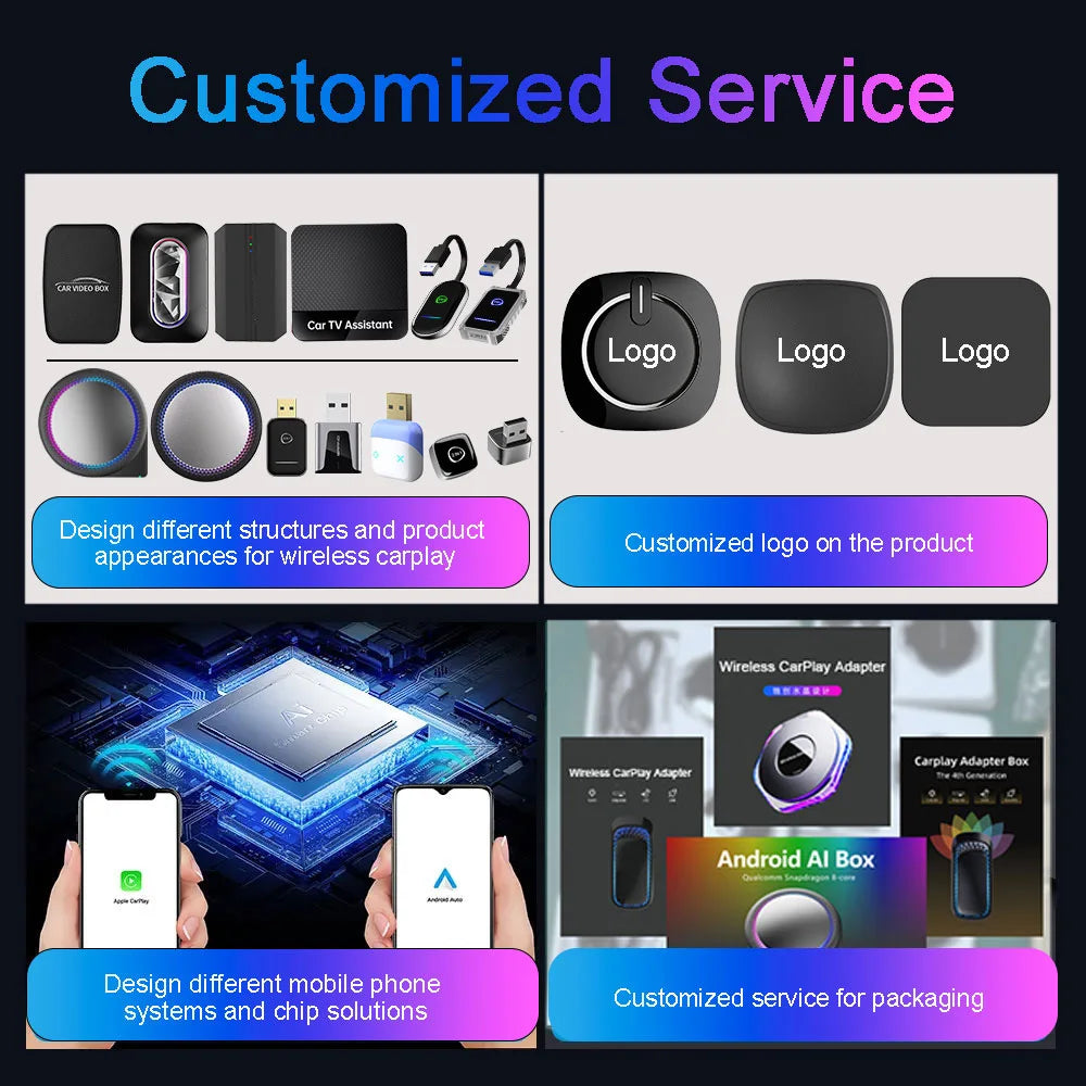 Wireless CarPlay AI Box – USB Plug & Play, Android Auto, Bluetooth 5.0, Netflix & YouTube | Universal Fit | Cartist Y1