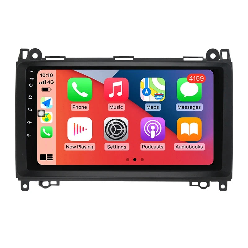9" Android Car Stereo Head Unit – Wireless CarPlay & Android Auto, OLED Touchscreen | Benz B200 W169 W245 W639