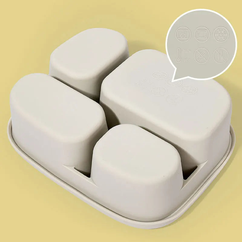Collapsible Silicone Food Storage Container
