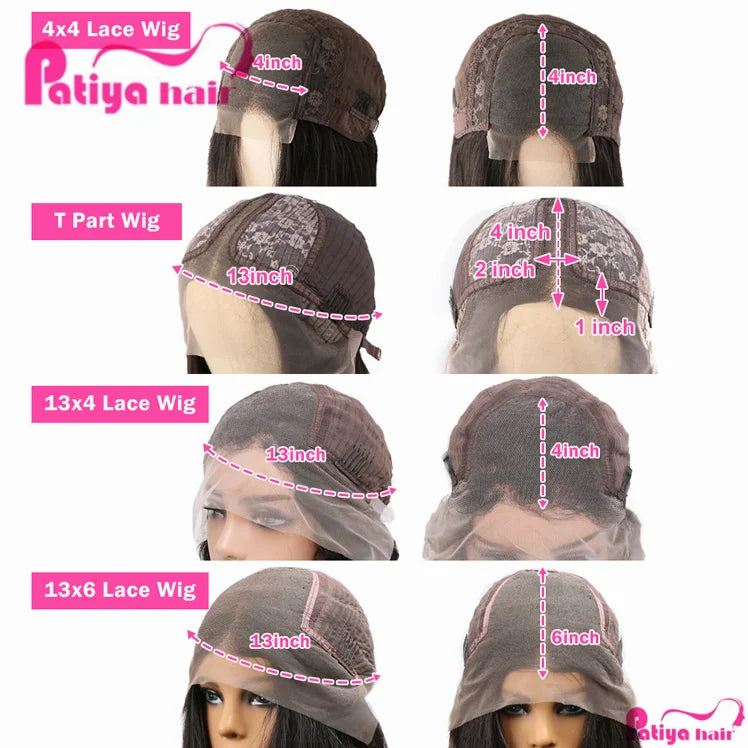 Water Wave Brazilian Human Hair Lace Front Wig