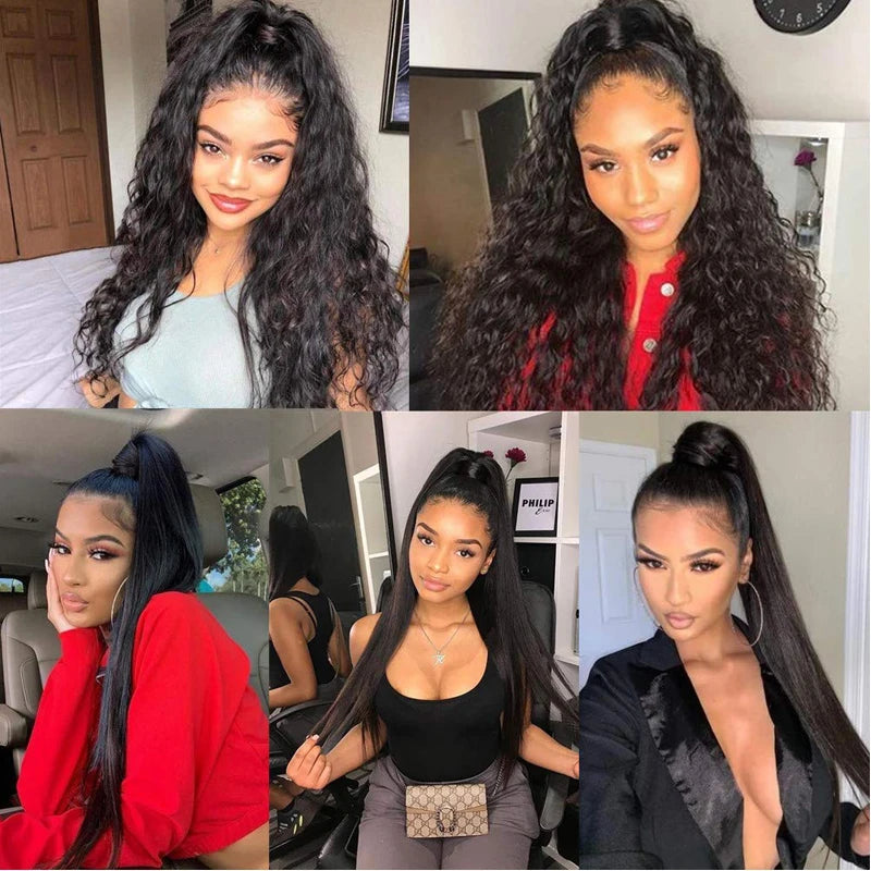 Virgin Human Hair Ponytail Extension – Silky Straight