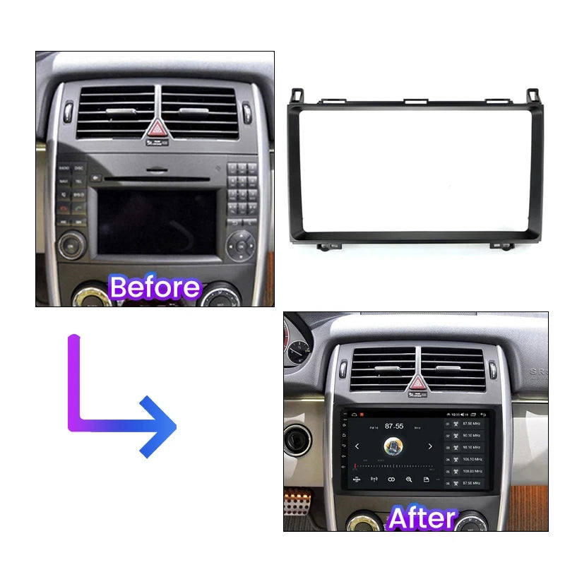 9" Android Car Stereo Head Unit – Wireless CarPlay & Android Auto, OLED Touchscreen | Benz B200 W169 W245 W639