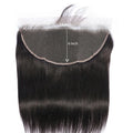 13x6 Frontal Lace Only Straight Human Hair Transparent HD Lace Frontal Raw Hair Frontal Pre Plucked With Baby Hair Fast Shipping