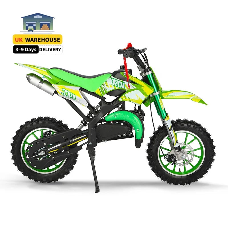 49cc 2-Stroke Mini Pit Bike – Pull Start