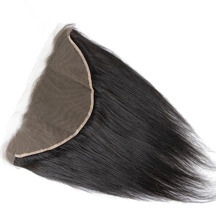 13x6 Frontal Lace Only Straight Human Hair Transparent HD Lace Frontal Raw Hair Frontal Pre Plucked With Baby Hair Fast Shipping