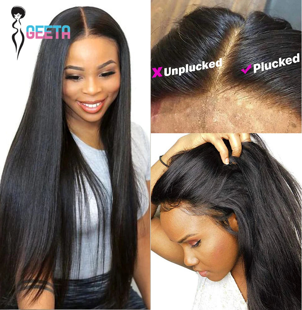 HD Lace Frontal Wig - 13x6/13x4/4x4 Transparent Lace Human Hair Wig