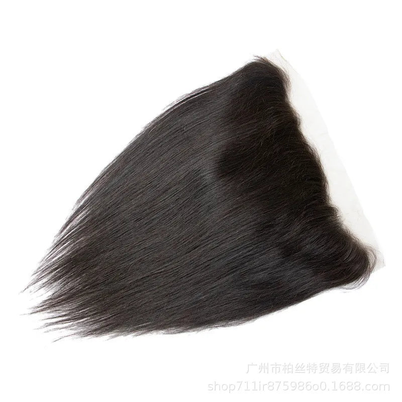 13x6 Frontal Lace Only Straight Human Hair Transparent HD Lace Frontal Raw Hair Frontal Pre Plucked With Baby Hair Fast Shipping