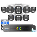 Hiseeu 4K PoE NVR Security Camera System – 8/16 Channel