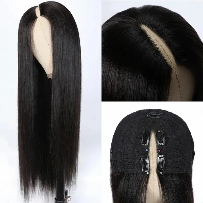 Customized Kinky Straight Virgin Human Hair Lace Wig Vendor, Natural Brazilian Human HD Lace Frontal Wigs for Black Women