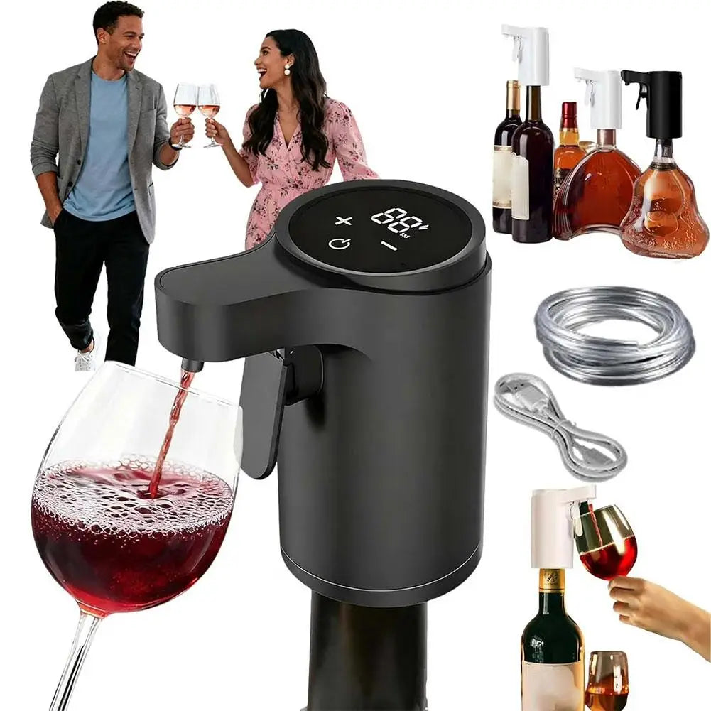 USB Rechargeable Automatic Wine Dispenser – Touch Control