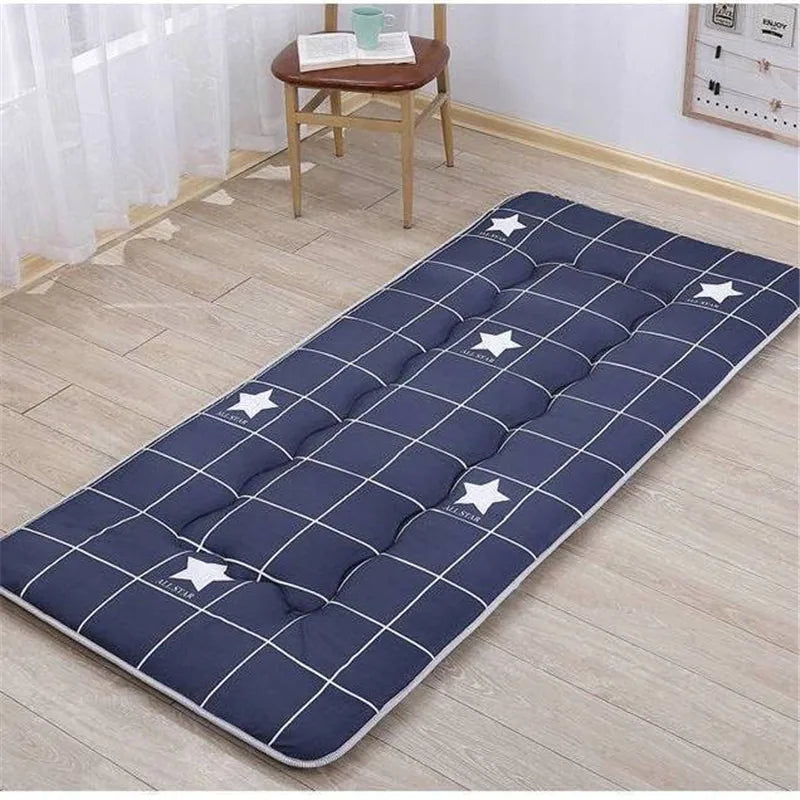 Thick Foldable Mattress Topper – Breathable Soft Bed Pad
