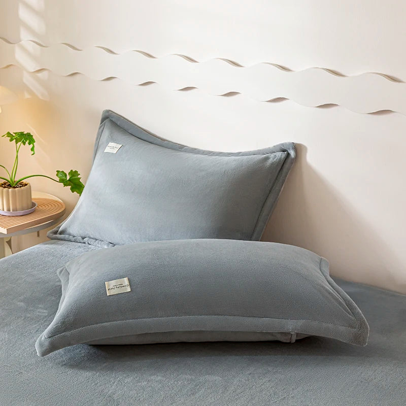 Velvet Thermal Mattress Cover – Plush Winter Bed Cover in Multiple Sizes
