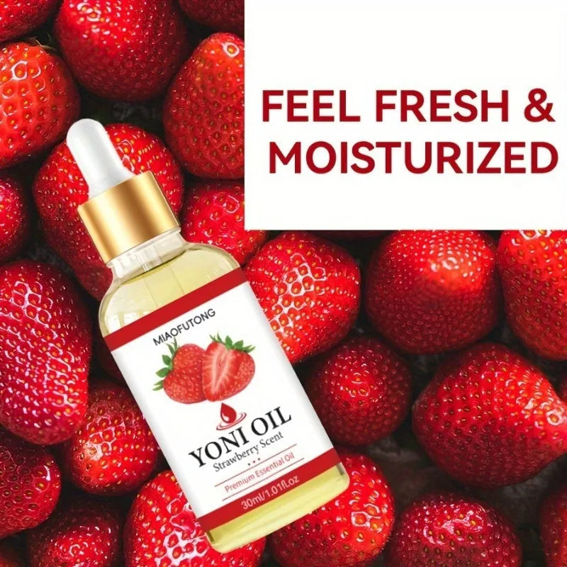 Rose & Strawberry Scented Body Oil – External Use