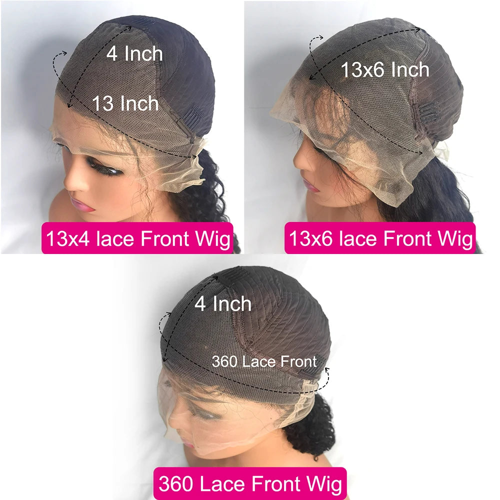 HD Lace Front Wig – Bone Straight Human Hair | 13x4, 13x6 & 360 | 180 & 200 Density | 20"–44"
