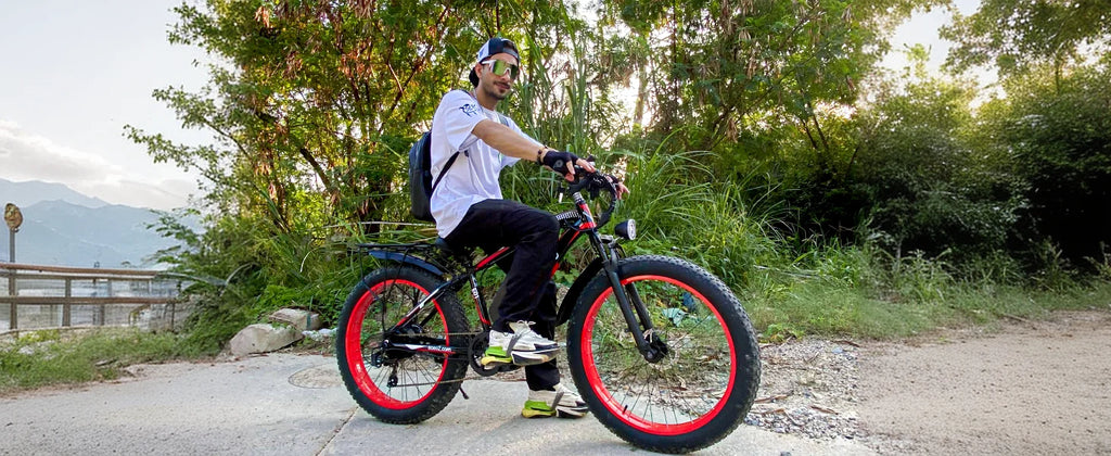 1500W Fat Tire Electric Mountain Bike – 48V 15Ah Battery