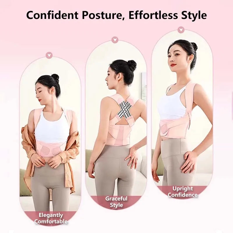 Adjustable Posture Support Belt – Unisex Back & Waist Brace